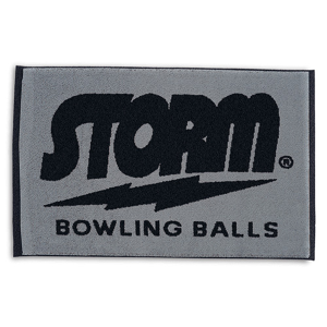 Storm Woven Towel Grey-Black